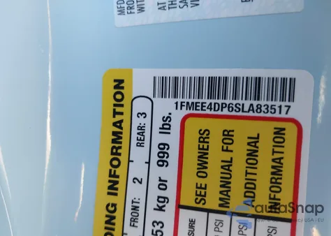 2025 Ford Bronco Heritage Edition from USA, damaged, VIN 1FMEE4DP6SLA83517